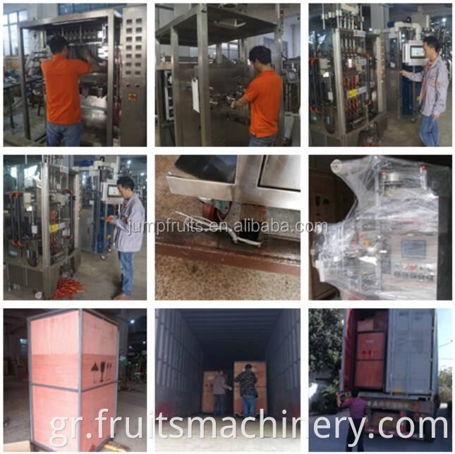 Multi Lanes Honey / ketchup / jam / Liquid Packing Machine